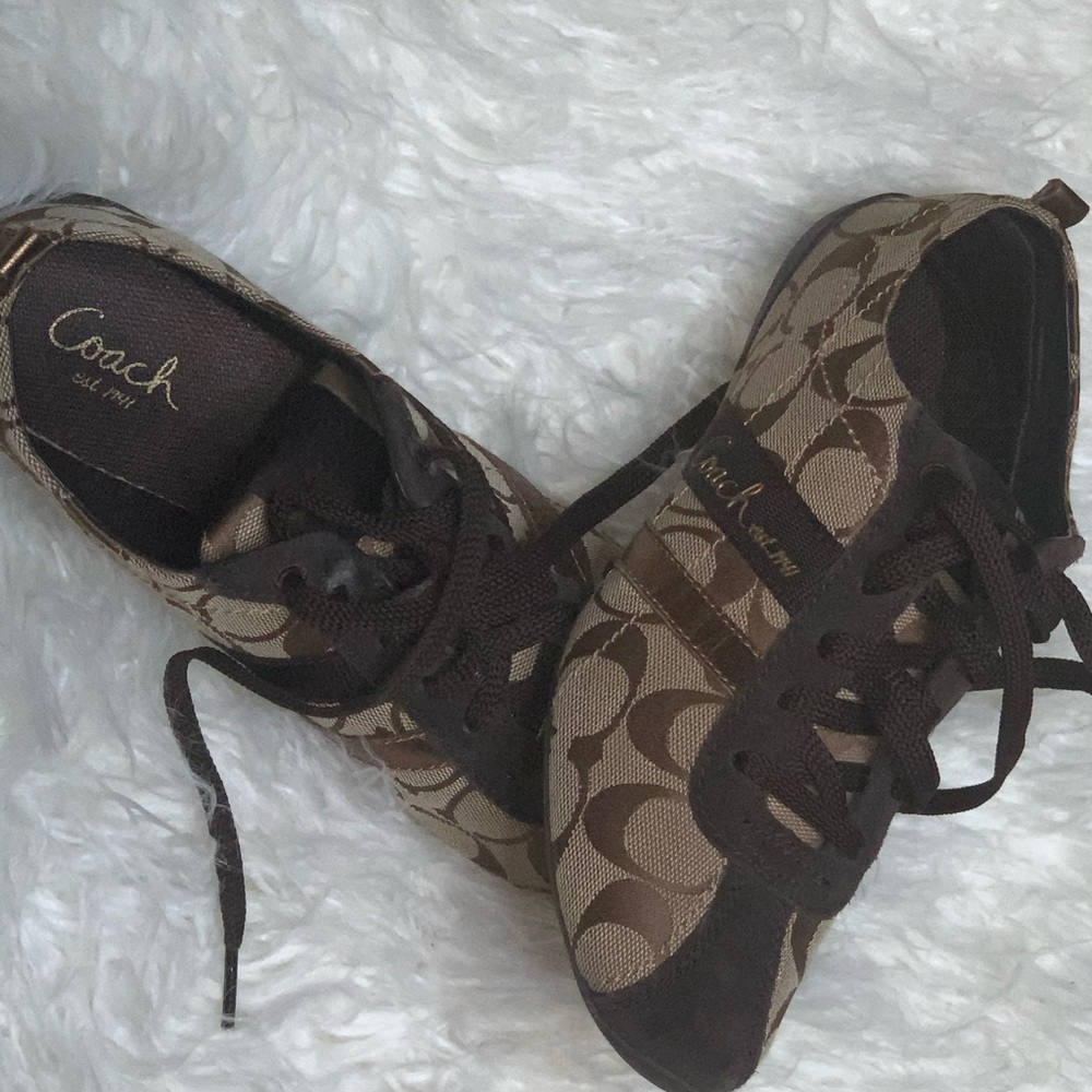Coach tennis shoes